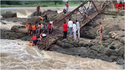 इंद्रायणी नदी पर बना पुल ढहा, दो की मौत, 32 घायल; कई लापता, रेस्क्यू जारी