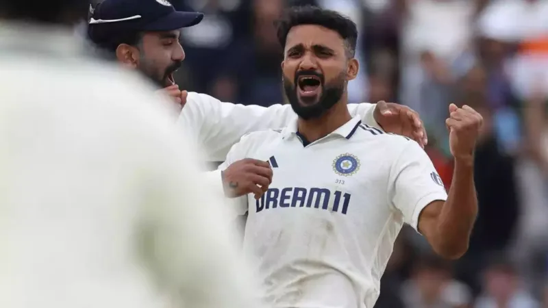 एजबेस्टन में इतिहास रचते हुए भारत ने इंग्लैंड को 336 रनों से हराया, आकाश दीप का शानदार प्रदर्शन