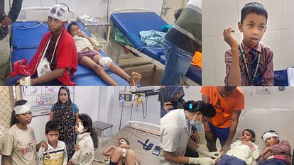 कन्नौज: स्कूल वैन को डंपर ने मारी टक्कर, 13 छात्र घायल, 9 की हालत गंभीर