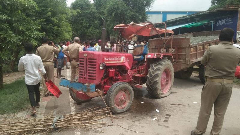 वाराणसी में दो दर्दनाक सड़क हादसे: मासूम छात्रा समेत दो की मौत, परिजनों का हंगामा