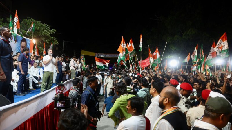 गया की रैली में राहुल गांधी-तेजस्वी ने भाजपा और चुनाव आयोग पर साधा निशाना, वोट चोरी का लगाया आरोप