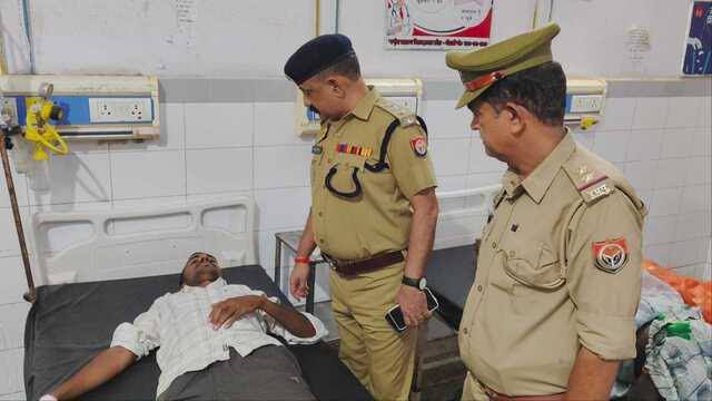 सोनभद्र में मुठभेड़: 25 हजार का इनामी बदमाश अमित यादव उर्फ प्रिंस गिरफ्तार, पैर में लगी गोली