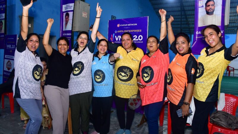 व्यापारी नेटवर्क बैडमिंटन लीग का शुभारंभ, 72 खिलाड़ियों के बीच होगा जबरदस्त मुकाबला