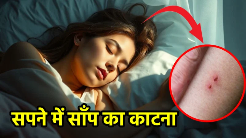 सपने में साँप का काटना – जानिए शुभ-अशुभ अर्थ, संकेत और उपाय