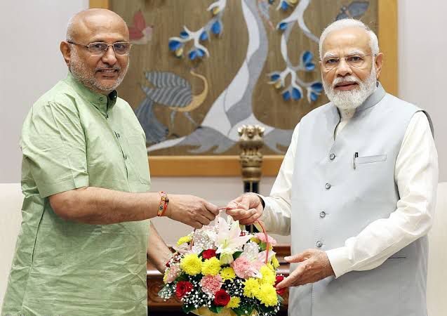 सीपी राधाकृष्णन देश के नए उपराष्ट्रपति