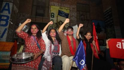 JNU छात्रसंघ चुनाव में लेफ्ट यूनिटी की क्लीन स्वीप — चारों प्रमुख पदों पर कब्जा, ABVP को बड़ा झटका