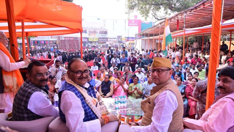 लौह पुरुष सरदार पटेल की 150वीं जयंती पर वाराणसी कैन्ट विधानसभा में निकली “एकता यात्रा”