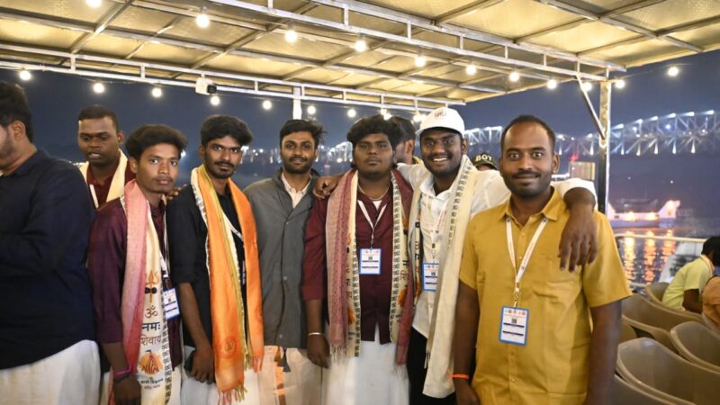 काशी तमिल संगमम्–4 में आज तमिल डेलिगेट्स ने क्रूज़ से निहारी काशी की अद्भुत संस्कृति