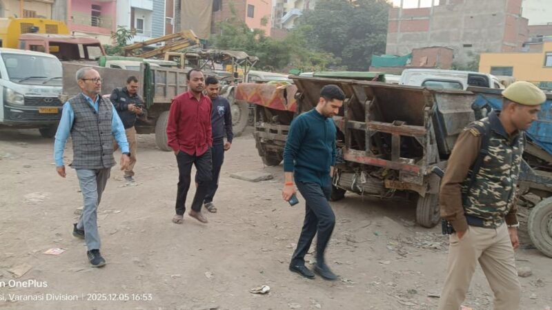 नगर आयुक्त ने किया परेड कोठी नगर निगम भूमि का निरीक्षण, सिटी बस चार्जिंग स्टेशन प्रस्तावित