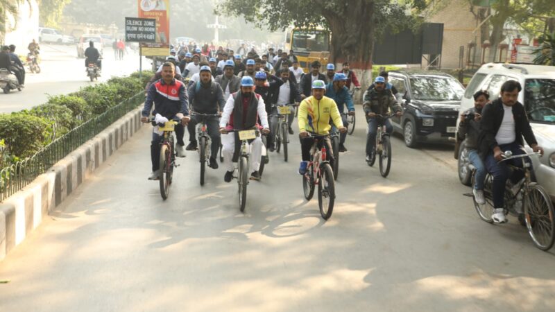 फिट इंडिया संडेज़ ऑन साइकिल के 52 वें संस्करण का आयोजन