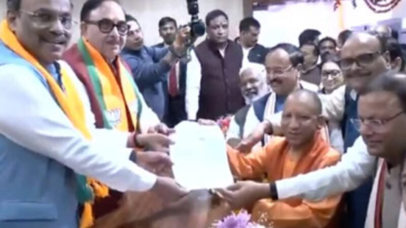 पंकज चौधरी यूपी भाजपा के नए बाॅस, अध्यक्ष पद के लिए किया नामांकन: रविवार को औपचारिक ऐलान