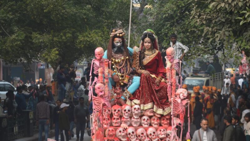 नरमुंड माला, अग्नि-तांडव और ‘हर-हर महादेव’ के जयघोष के निकली भव्य शोभायात्रा, काशी विश्वनाथ धाम लोकार्पण के 4 वर्ष पूरे