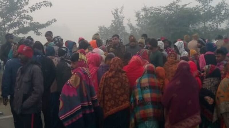 अग्निवीर की तैयारी कर रहे युवक को डंपर ने कुचला, मौके पर मौत; हाईवे जाम कर परिजनों का हंगामा