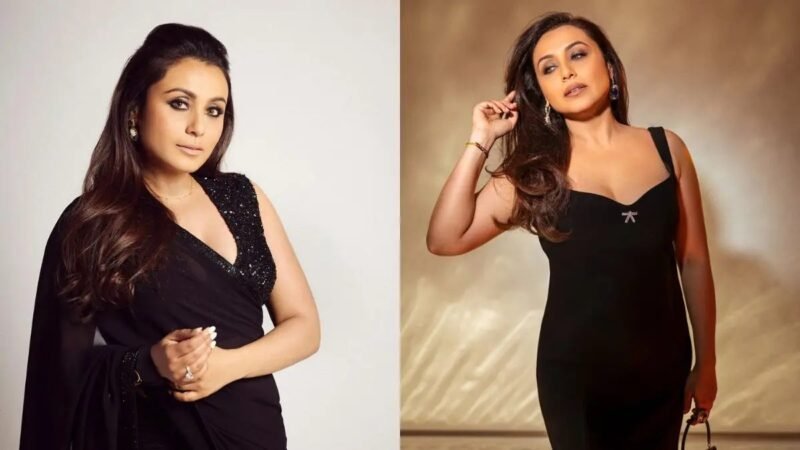 30 साल बाद भी वही जलवा: ‘मर्दानी 3’ के प्रमोशन में रानी मुखर्जी का ब्लैक मैजिक, फैंस हुए दीवाने