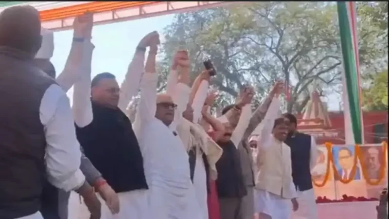 काशी से निकले मोदी सरकार पर तीखे हमले, कांग्रेस की संविधान संवाद रैली में साधा पीएम–सीएम पर निशाना