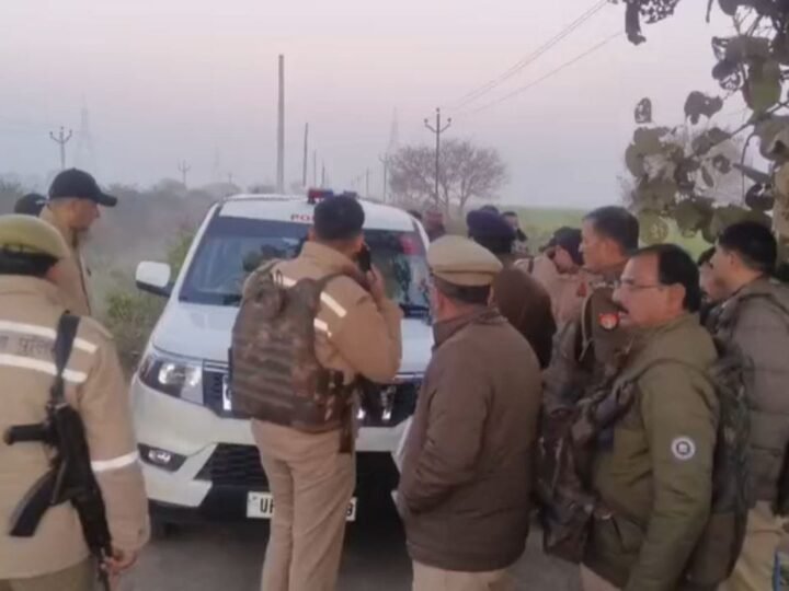 मुजफ्फरनगर में पुलिस-मुठभेड़: 50 हजार का इनामी अमजद ढेर, दो पुलिसकर्मी घायल