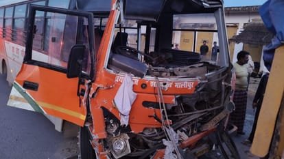 जौनपुर में भीषण सड़क हादसा: खड़े ट्रक से टकराई रोडवेज बस, चालक की मौत, 9 यात्री गंभीर घायल