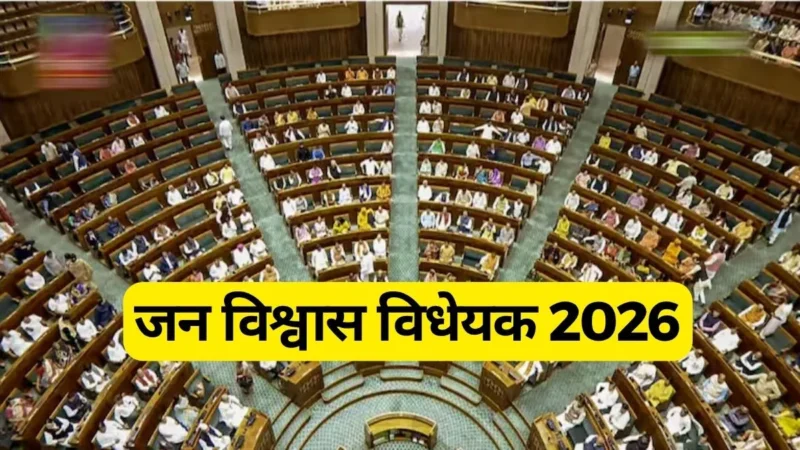 संसद से पास हुआ ‘जन विश्वास विधेयक 2026’: छोटे अपराध अब नहीं होंगे क्राइम, कारोबार को बड़ी राहत