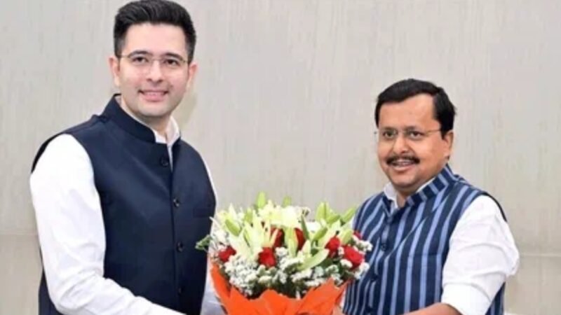 आप को बड़ा झटका: राघव चड्ढा समेत तीन सांसदों का इस्तीफा, भाजपा में शामिल होने का ऐलान