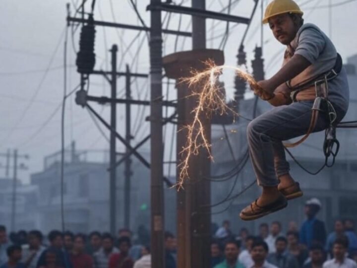 वाराणसी में करंट लगने से संविदा लाइनमैन की मौत, ट्रांसफार्मर पर काम के दौरान हुआ हादसा