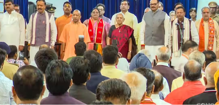 यूपी मंत्रिमंडल विस्तार के बाद विभागों का बंटवारा, आठ मंत्रियों को मिली नई जिम्मेदारियां