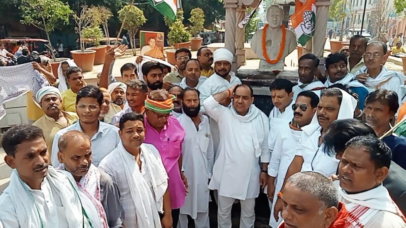 राजीव गांधी की पुण्यतिथि पर कांग्रेस का श्रद्धांजलि कार्यक्रम, 100 वार्डों में निकली ‘राजीव गांधी नमन पदयात्रा’
