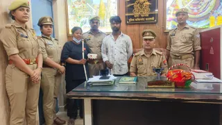 सारनाथ में युवक की मौत के मामले में युवती समेत दो गिरफ्तार, हत्या में प्रयुक्त छड़ और ईंट बरामद