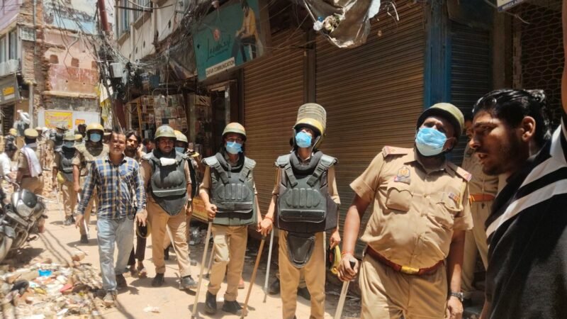 दालमंडी में ध्वस्तीकरण अभियान अंतिम चरण में, 18 भवनों पर चला बुलडोजर; सड़क चौड़ीकरण का रास्ता साफ