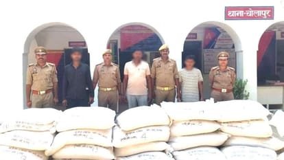 तम्बाकू फैक्ट्री से लाखों की सुर्ती चोरी का खुलासा, तीन आरोपी गिरफ्तार, 20 बोरी माल बरामद