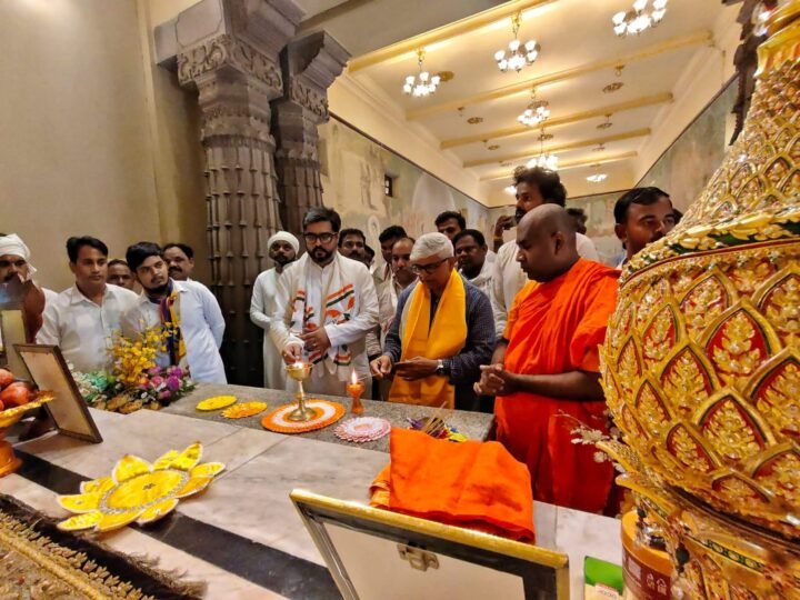 वाराणसी पहुंचे कांग्रेस के प्रदेश प्रभारी राजेंद्र पाल गौतम, राम मंदिर चढ़ावा प्रकरण पर सरकार को घेरा