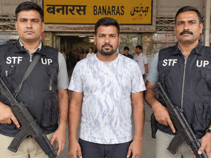 वाराणसी में STF के हत्थे चढ़ा 50 हजार का इनामी बदमाश, बनारस रेलवे स्टेशन से गिरफ्तारी