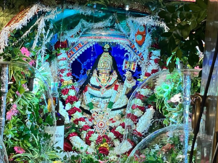 हरियाली और जल विहार के बीच स्वर्णमयी आसन पर विराजे बाबा बटुक भैरव